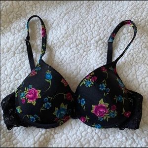 Floral bra